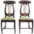 Pair of Antique Russian Empire Side Chairs For Sale
