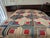 Antique Log Cabin Quilt, Likely 19th Century For Sale - Image 10 of 15