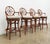 English Vintage Faux Bamboo Swivel Bar Stools (Set of 4) For Sale - Image 3 of 18