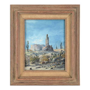 Desert Monuments - Textured Landscape by Moralelo