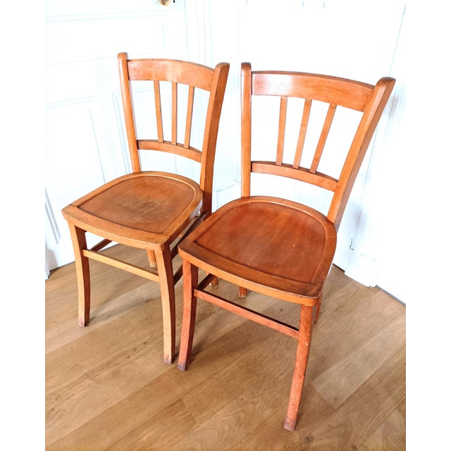 1950s Bistro Chairs from Luterma, 1950s, Set of 2 For Sale - Image 5 of 8
