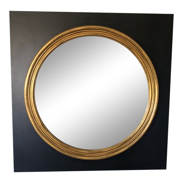 Restoration Hardware Convex Mirror Chairish