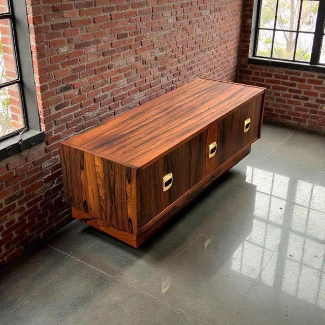 Low Danish Sideboard, 1960s For Sale - Image 10 of 11