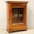 Antique Walnut Wall Display Cabinet For Sale - Image 11 of 11
