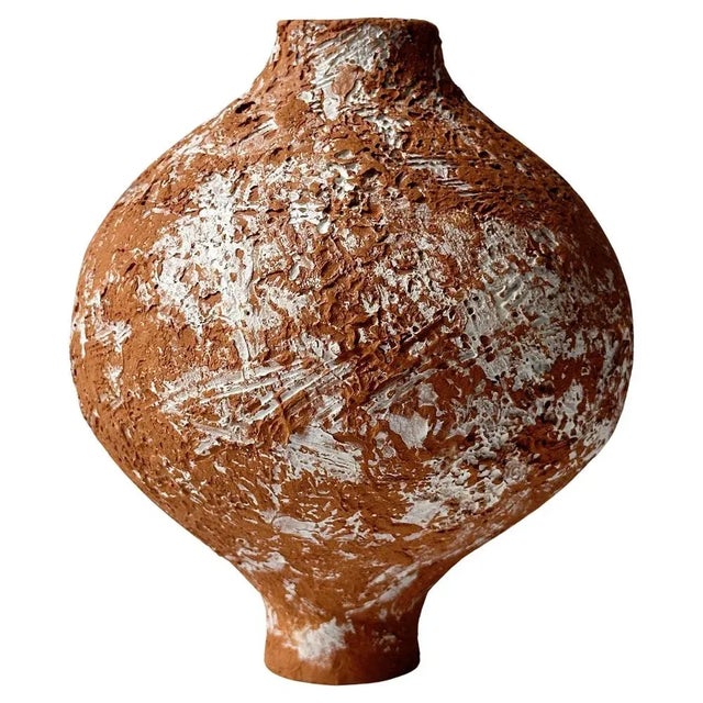 Not Yet Made - Made To Order No 15 Terracotta Moon Jar by Elena Vasilantonaki For Sale - Image 5 of 5