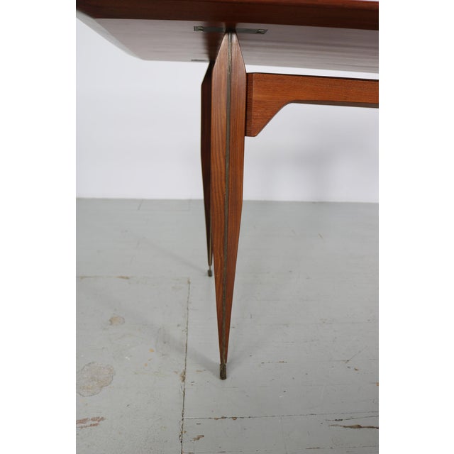 Italian Teak Dining Table, 1960s For Sale - Image 15 of 18