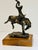 American Vintage Wally Shoop American Western Cowboy & Bucking Bronco Horse Bronze Sculpture For Sale - Image 3 of 10