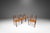This exceptional set of four Model 79 side chairs by Niels Otto Møller for J.L. Møller Møbelfabrik represents the pinnacle...