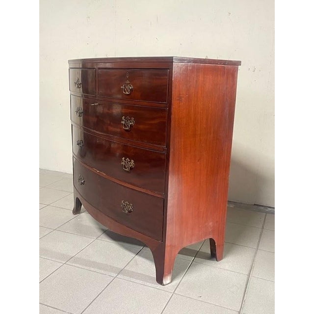 1950s Regency-Style Chest of Drawers, Italy, 1950s For Sale - Image 5 of 15