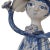 Ceramic Ceramic Figurine Fall in Blue the Seasons by Bjørn Wiinblad For Sale - Image 7 of 10