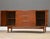 Kent Coffey 1960s Refinished 58” Walnut Sideboard Credenza by Kent Coffey Tableau For Sale - Image 4 of 10