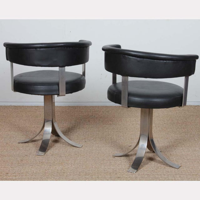 1970s Chairs attributed to Osvaldo Borsani, 1970s, Set of 2 For Sale - Image 5 of 7