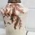 Vintage Chinoiserie Porcelain Table Lamp With Pheasant Motif and Ornate Cast Base, Mid-20th Century For Sale - Image 4 of 7