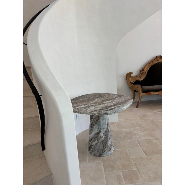 Marble Accent Table For Sale In Austin - Image 6 of 8