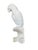 Mid 20th Century Palm Beach Regency Blanc De Chine White Glazed Parrot Statue Sculpture For Sale - Image 5 of 7