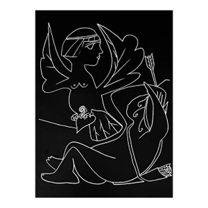 Francoise Gilot Lithograph Steeling Your Heart 1975
