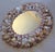 Vintage Handmade Shell Encrusted Oval Wall Mirror For Sale In Philadelphia - Image 6 of 8
