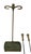 Antique Fireplace Tool Set For Sale - Image 4 of 12