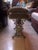 Vintage Painted Iron Bench For Sale - Image 4 of 7