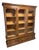 Large English Bookcase in Mahogany For Sale
