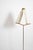Brass, Fabric and Leather Floor Lamp, 1960s. For Sale - Image 3 of 6