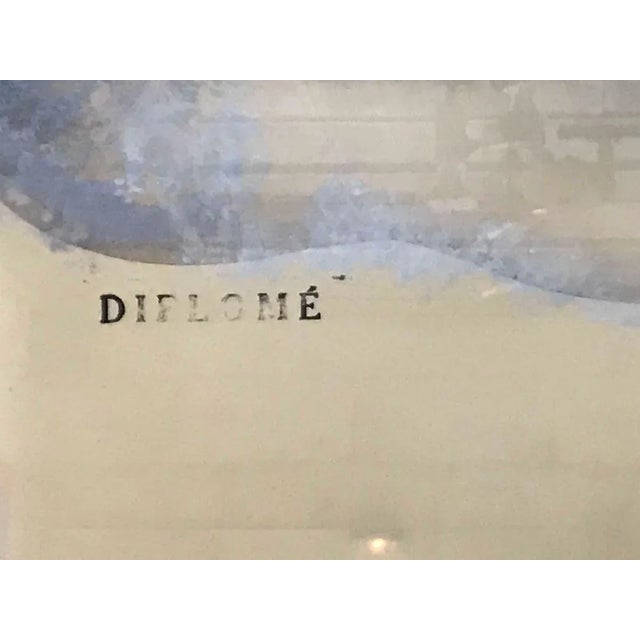 1940s Emile Deschler, Une gare en Afrique du Nord, Painting For Sale - Image 5 of 10