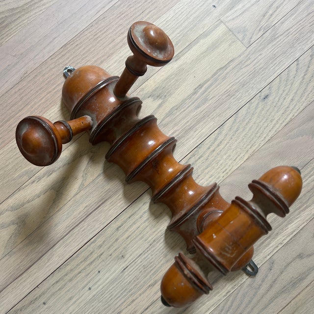 French Antique French Coat Hook For Sale - Image 3 of 5