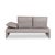 Ramon Leather Two-Seater Gray Sofa from Koinor For Sale - Image 9 of 11
