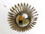 Metal Vintage Brass Sunburst Mirror, 1970s For Sale - Image 7 of 13