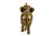 Mid 20th Century Vintage Mid-Century Modern Solid Brass Elephant Figurine For Sale - Image 5 of 10