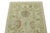 Turkish Oriental Hand Knotted Rug Turkish Oushak 4' x 5'6" For Sale - Image 3 of 5