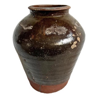 Antique Ceramic Java Pot For Sale