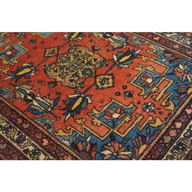Antique Sarouk Rug 1'11'' x 2'6'' For Sale In New York - Image 6 of 10