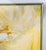 Yellow Mid Century Modern Painting Art Abstract Expressionist Lee Reynolds Yellow White For Sale - Image 8 of 10