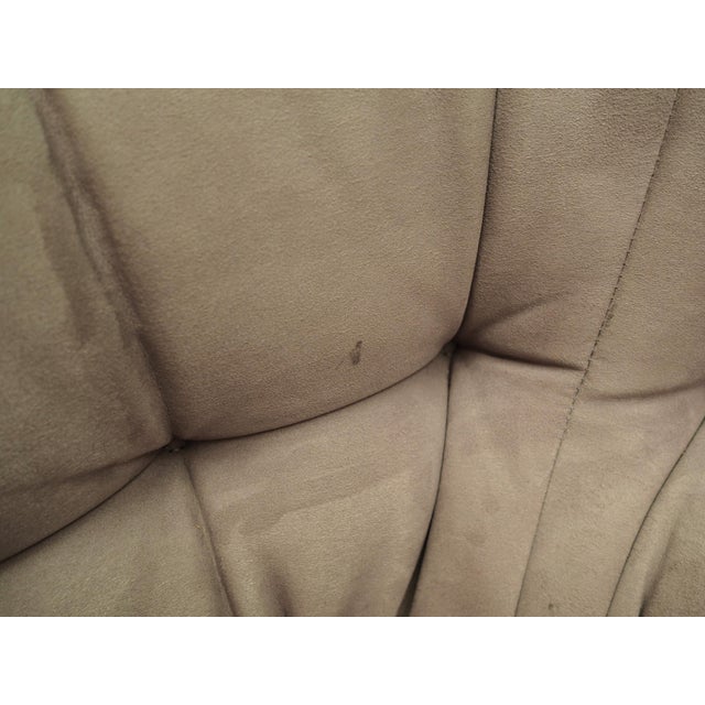 Wood Danish Lilac Velour Sofa, 1970s For Sale - Image 7 of 14