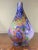 Yellow Swirly Multicolored Studio Murano Glass Vase. For Sale - Image 8 of 13