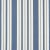 Transitional Schumacher X Mark D. Sikes Markie Stripe Fabric In Indigo For Sale - Image 3 of 5