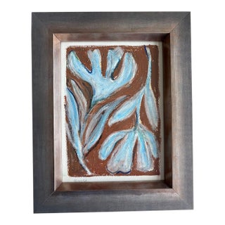 2026 Alexandra Swistak Pastel Botanical in Custom Italian Frame For Sale