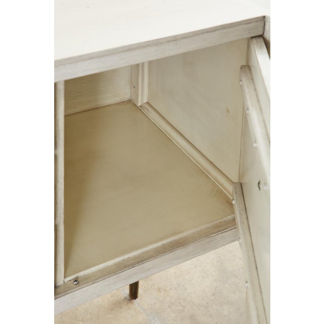 Off-white Paul Frankl for Brown-Saltman Lacquered Sideboard Credenza For Sale - Image 8 of 13