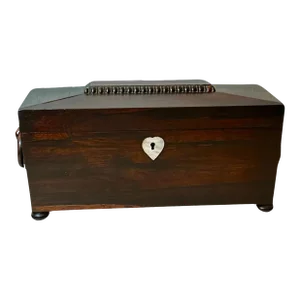 19th Century Irish Regency Tea Caddy