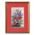 Delphinium, Daisies and Gerber Daisies - Red Floral Bouquet Still-Life For Sale