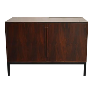 Mid-Century Modern Jacaranda Bar Cabinet With Cooler, Designed by Bernadotte & Bjorn