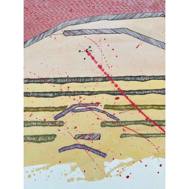2000 - 2009 Barbara Beck Watercolor Painting on Paper 2006 For Sale - Image 5 of 5