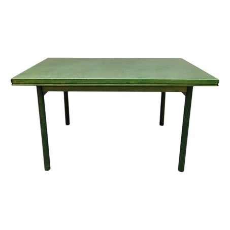 Vintage Wooden Dining Set, 1970s, Set of 7 For Sale