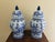 Chinoiserie Large Blue and White Porcelain Ginger Jars, Pair For Sale - Image 9 of 10