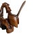 Wood Mid 20th Century Couple of Love Birds, Sculpture For Sale - Image 7 of 12