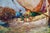 Noël Barsac, Mediterranean Fishing Scene, 1950s, Oil on Canvas For Sale - Image 3 of 12
