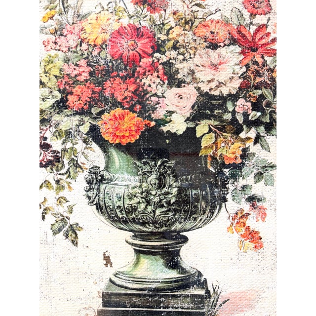 Colorful Floral Bouquet - Hand Textured Flower Bouquet For Sale - Image 4 of 8