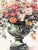 Colorful Floral Bouquet - Hand Textured Flower Bouquet For Sale - Image 4 of 8