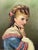 Antique Victorian Oil Portrait of a Young Lady, Signed H. Bayly, Dated 1870, English School, Gilt Frame Description A...